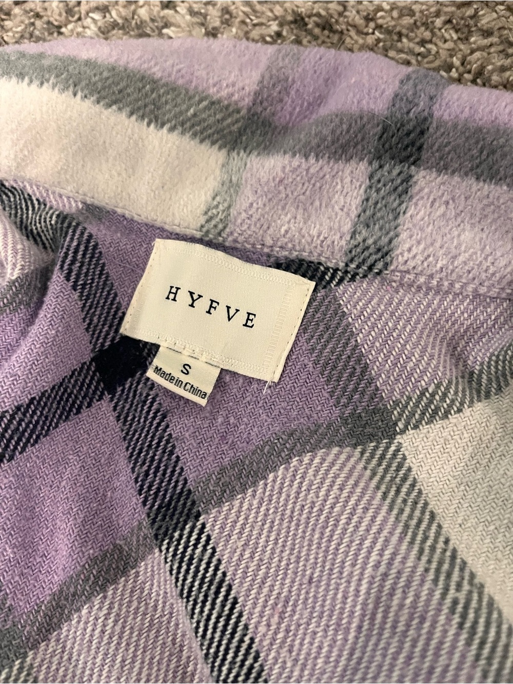 Fall Purple Shacket - Picture 3 of 3